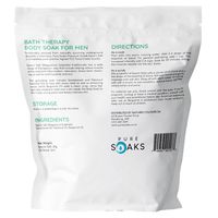Pure Soaks Bath Therapy Salts - Mens Bath Soak